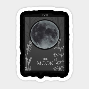 "The Moon" Tarot Sticker